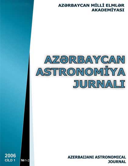 Azerbaijani Astronomical Journal of Azerbaijan National Academy of Sciences